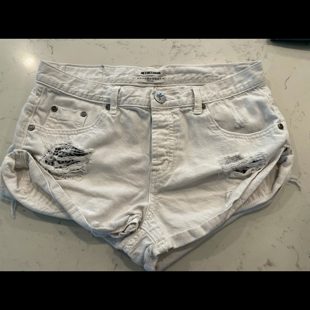 One Teaspoon bandit shorts